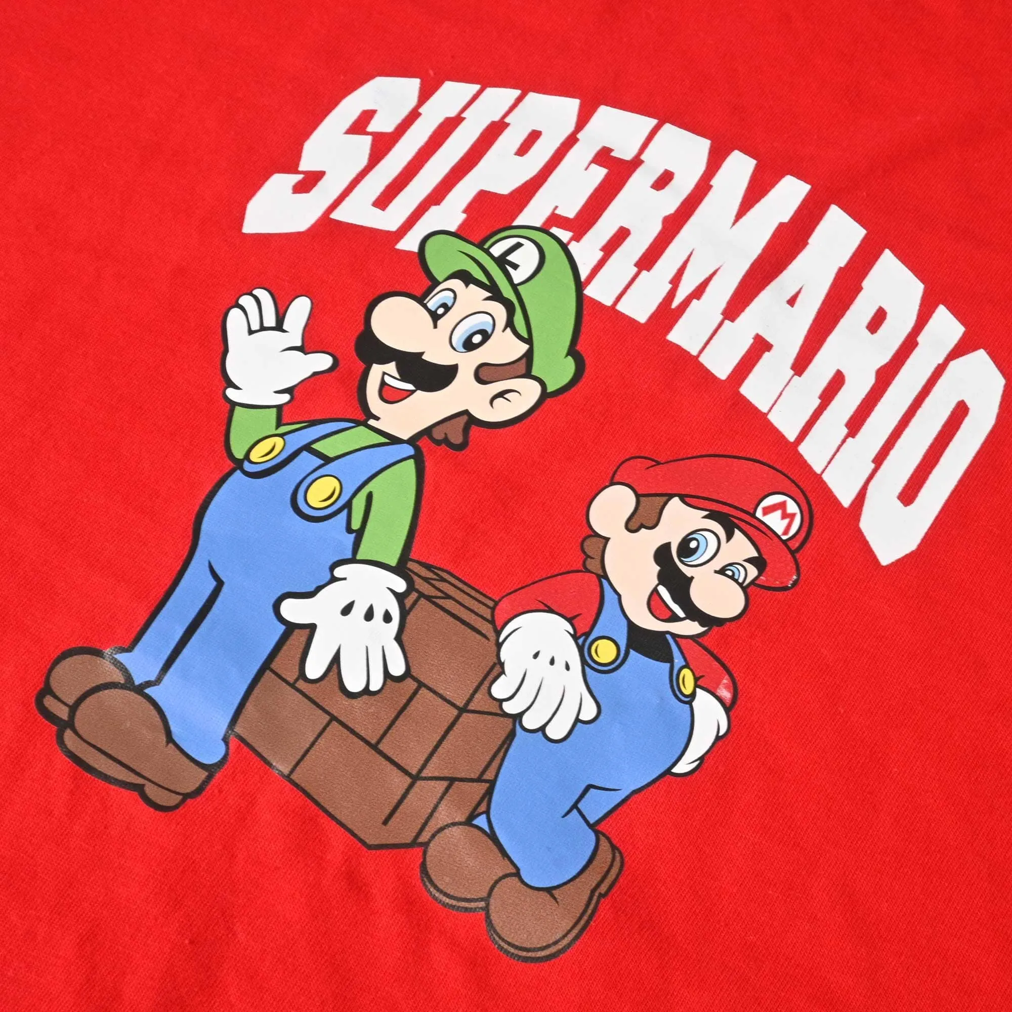 Polo Republica Boy's Superhero Super Mario Printed Tee Shirt