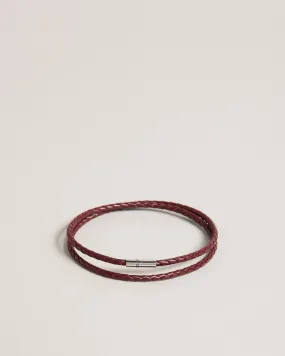 Ppound Woven Bracelet Oxblood Ppound Woven Bracelet Oxblood