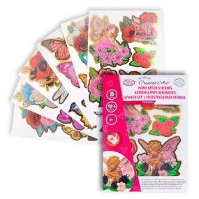 "Fairy Garden" Crystal Art Sticker Set x 35 "Fairy Garden" Crystal Art Sticker Set x 35