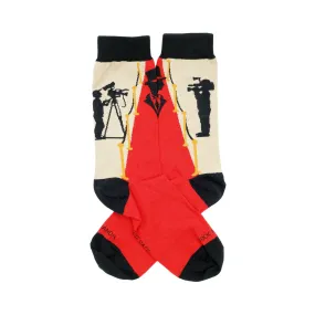 Red Carpet Socks from the Sock Panda Red Carpet Socks from the Sock Panda