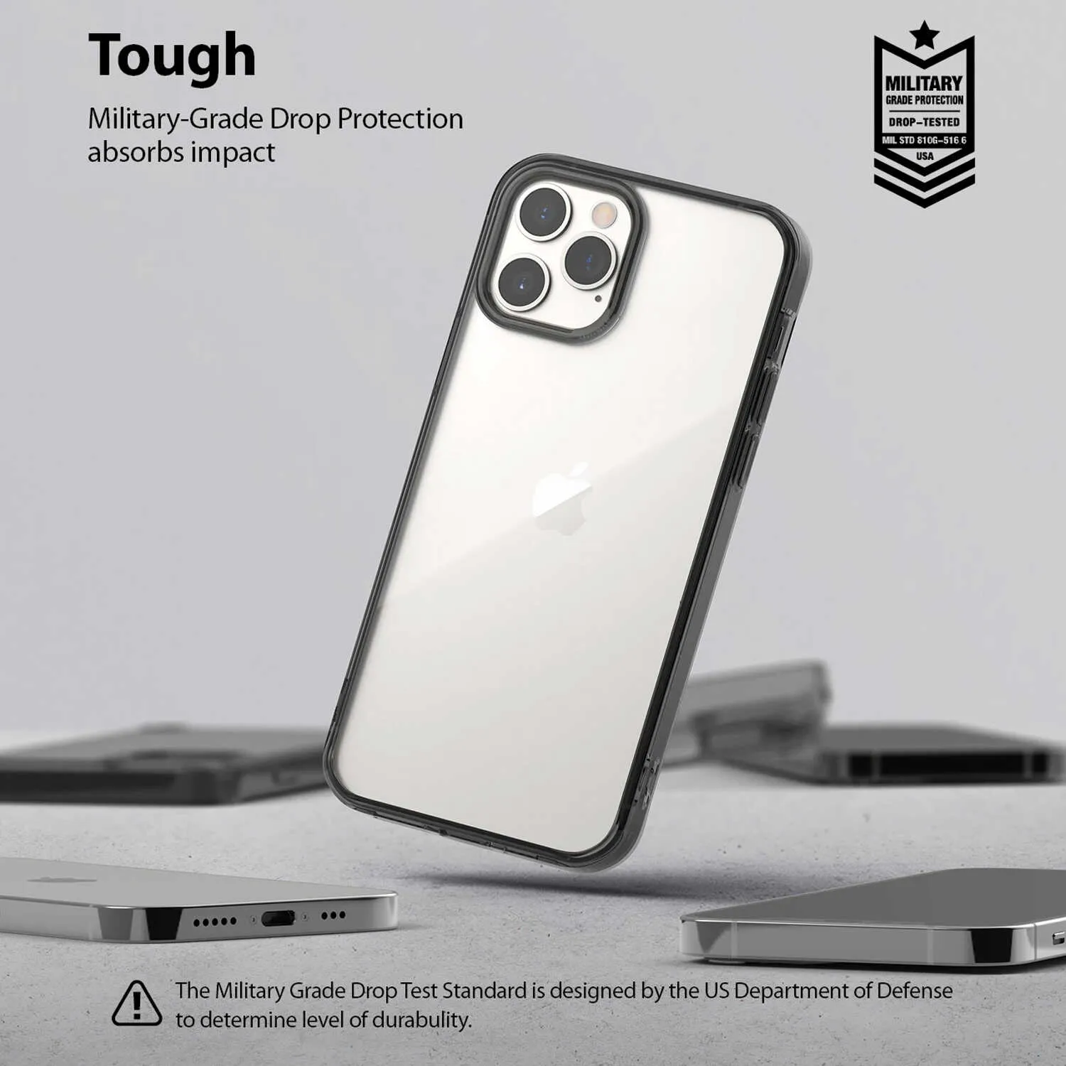 Ringke iPhone 12 Pro Max Case Fusion Smoke Black