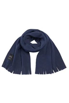 SCARF W/ FRINGES - 1006C - DENIM SCARF W/ FRINGES - 1006C - DENIM
