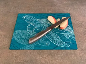 Sea Turtles One Color Cutting Board Sea Turtles One Color Cutting Board