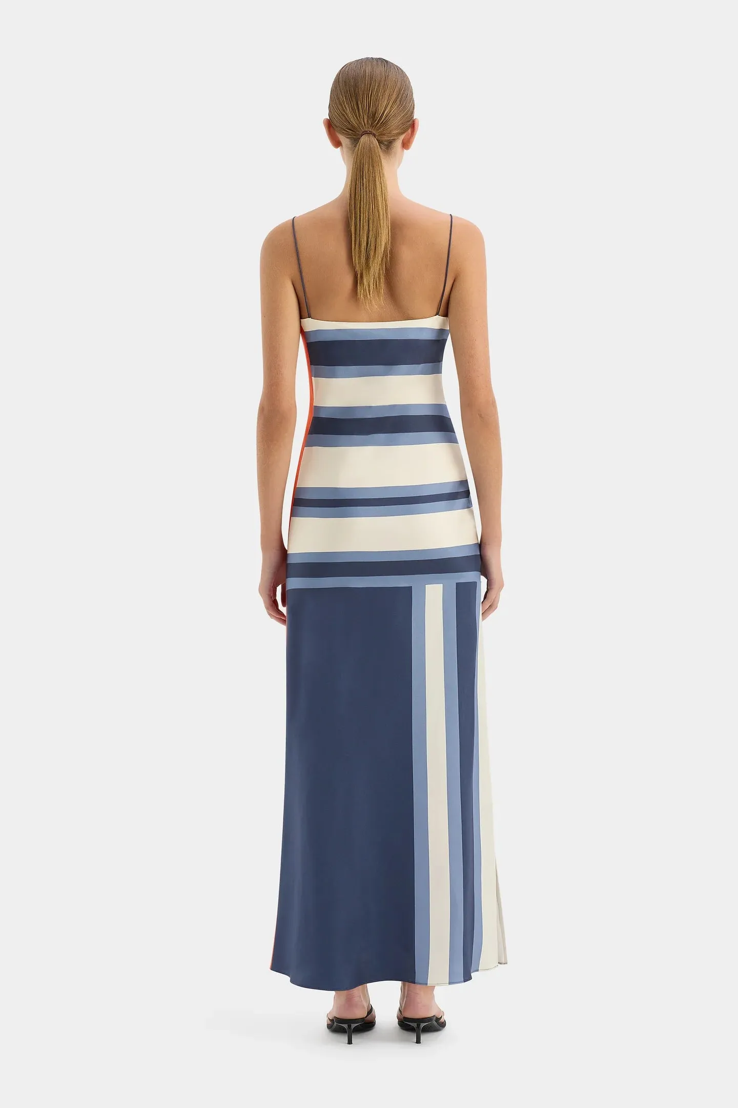 SIR. Dazed Slip Dress - Studio Print
