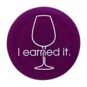 Slogan Cap - Burgundy - I Earned It Slogan Cap - Burgundy - I Earned It