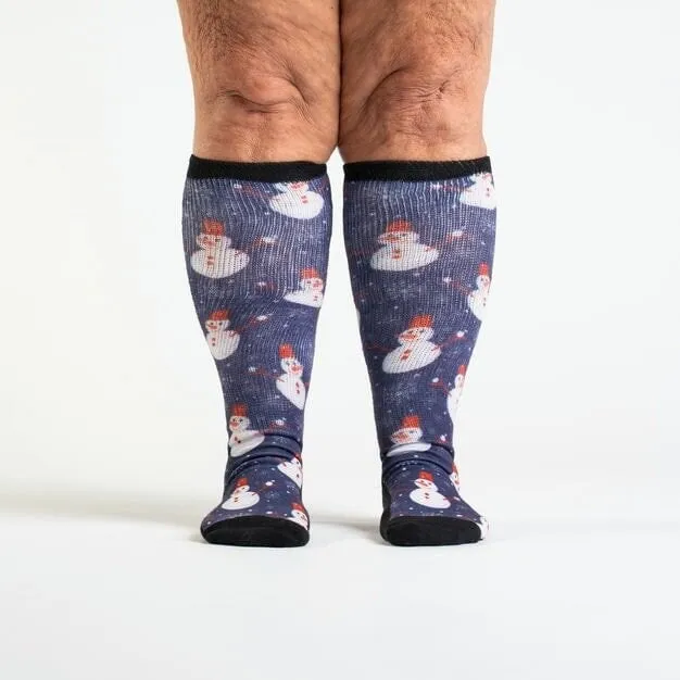 Snowballs Non-Binding Diabetic Socks
