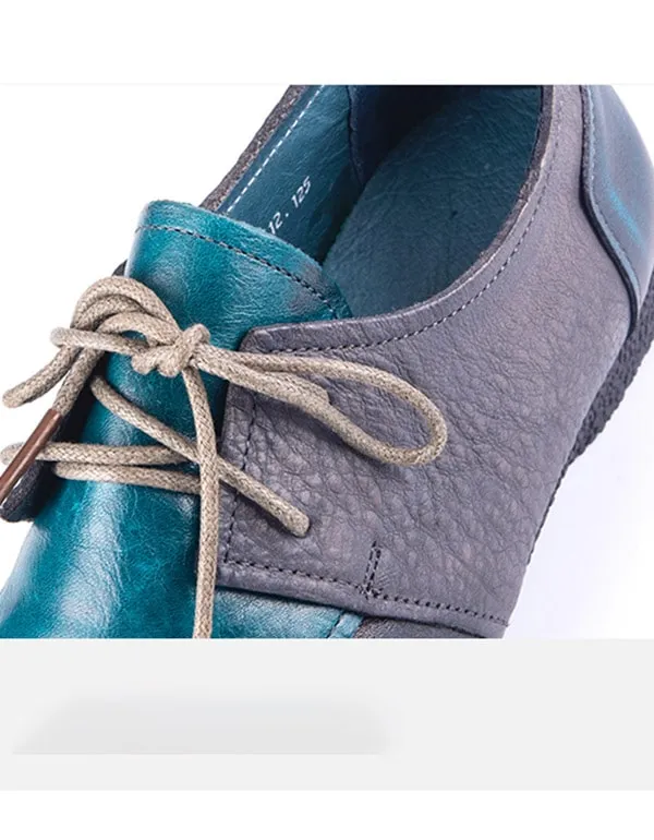Spring Autumn Handmade Retro Flat Shoes