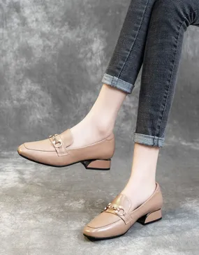 Spring Comfortable Retro Leather Women's Shoes Spring Comfortable Retro Leather Women's Shoes