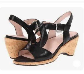 TARYN ROSE Women's •Marianna• Cork Wedge Sandal TARYN ROSE Women's •Marianna• Cork Wedge Sandal