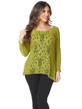 Tianello "TOVA" Jacquard Knit Jersey "Nao" Tunic Tianello "TOVA" Jacquard Knit Jersey "Nao" Tunic