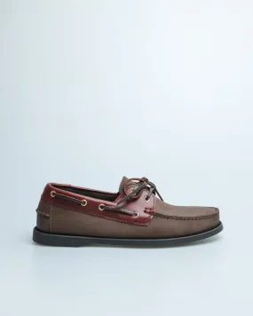 Tomaz C328A Men's Leather Boat Shoes (Coffee/Wine 1) Tomaz C328A Men's Leather Boat Shoes (Coffee/Wine 1)