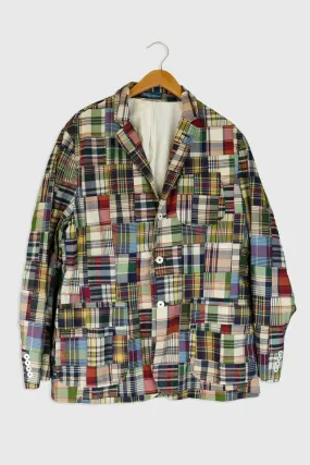 Vintage Ralph Lauren Polo Gignham Coloured Jacket Vintage Ralph Lauren Polo Gignham Coloured Jacket
