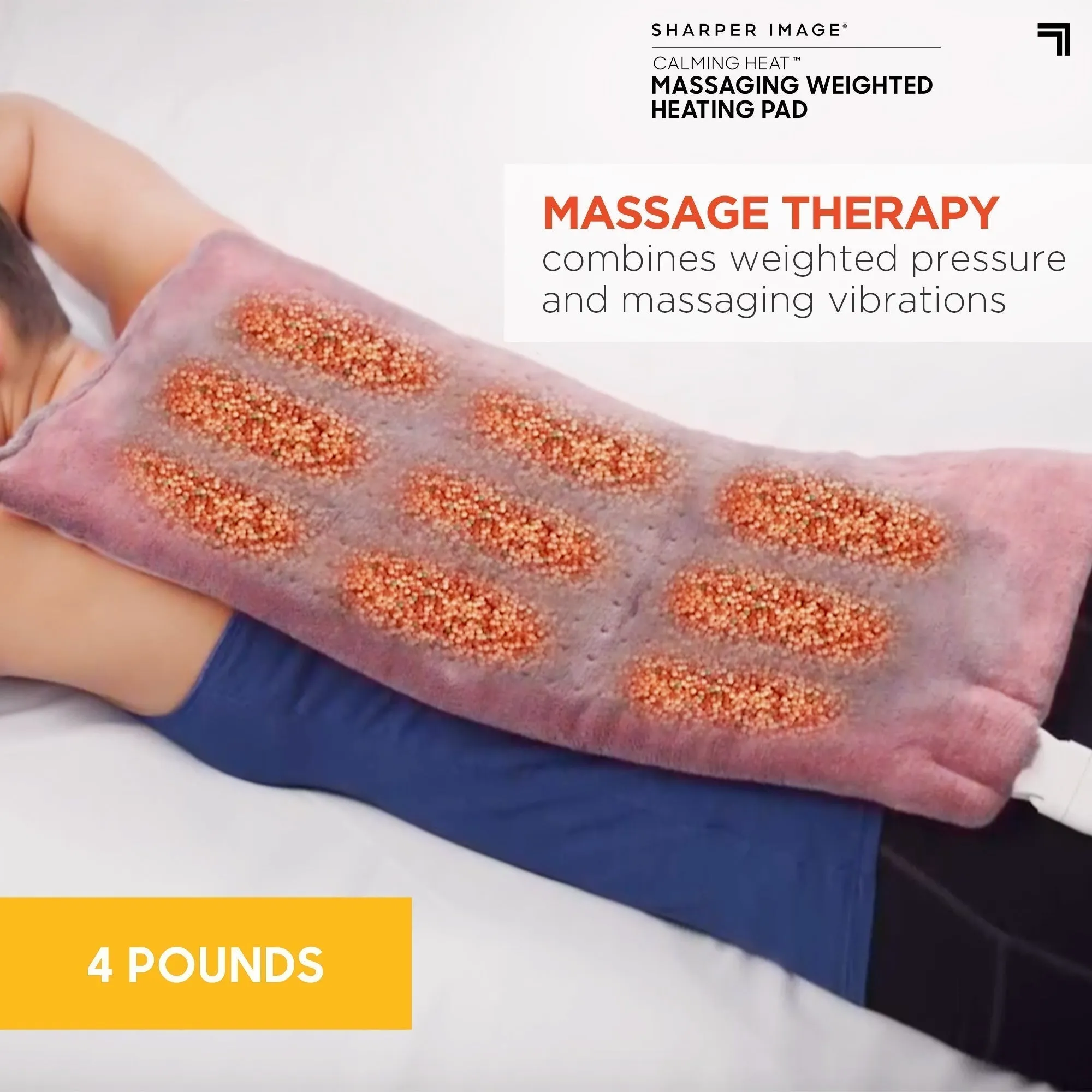 Weighted Massaging Heating Pad 9 Settings