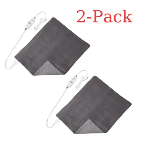 Weighted Massaging Heating Pad Deluxe XXL By Sharper Image - Set of 2 Weighted Massaging Heating Pad Deluxe XXL By Sharper Image - Set of 2
