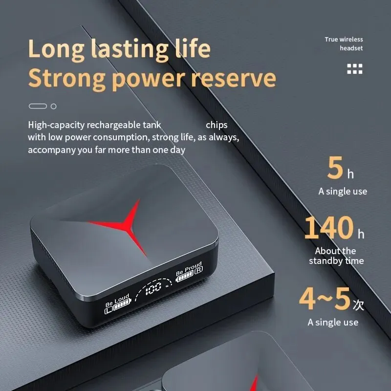 Wireless Headphones Sliding Cover Gaming Earphone