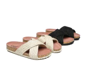 Women Sandals Espadrilles Flat Slide Milo Women Sandals Espadrilles Flat Slide Milo