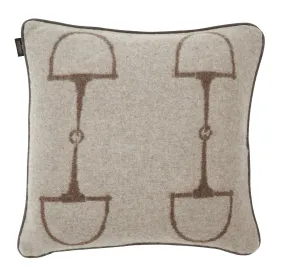Wool Cashmere Cushion Classic Beige Wool Cashmere Cushion Classic Beige