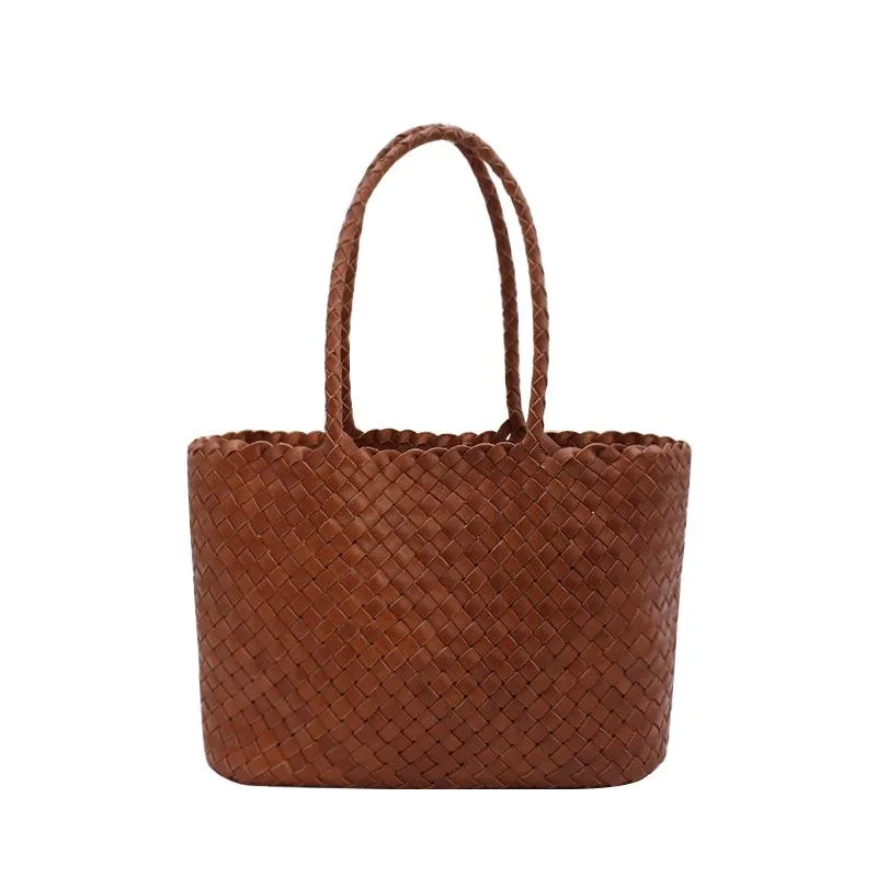 Woven leather bag | handmade full grain leather bag | Minimalist women's Bag, Handbag, Soft Leather Tote, Daily Bag, Gift for Her