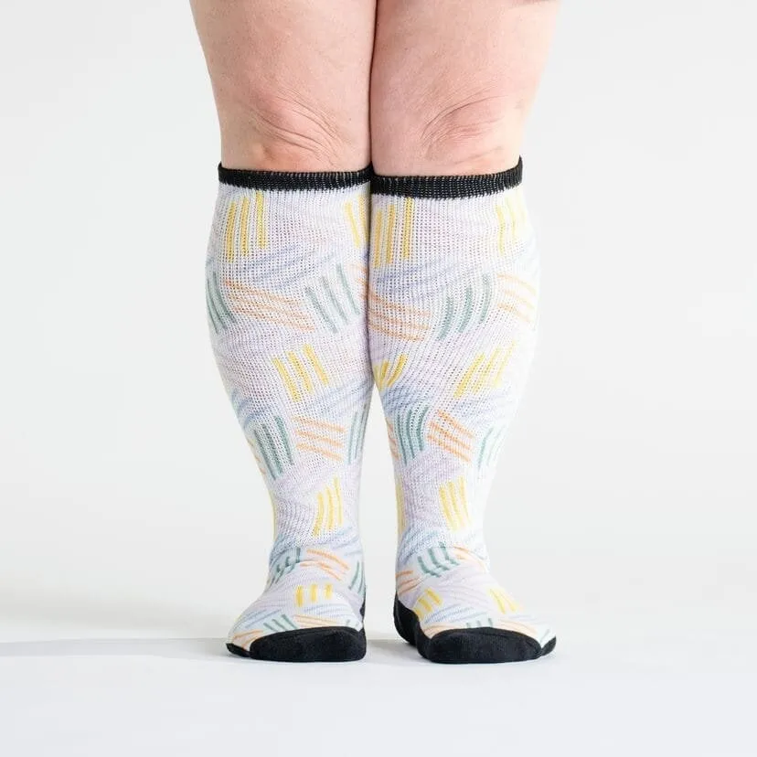 ZigZag Non-Binding Diabetic Socks