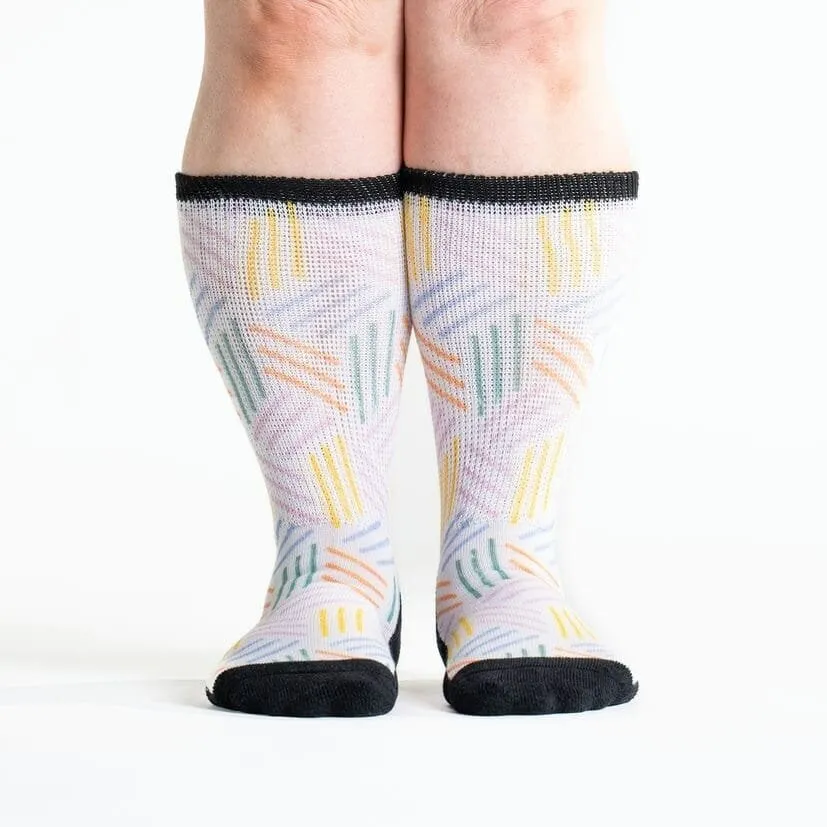 ZigZag Non-Binding Diabetic Socks