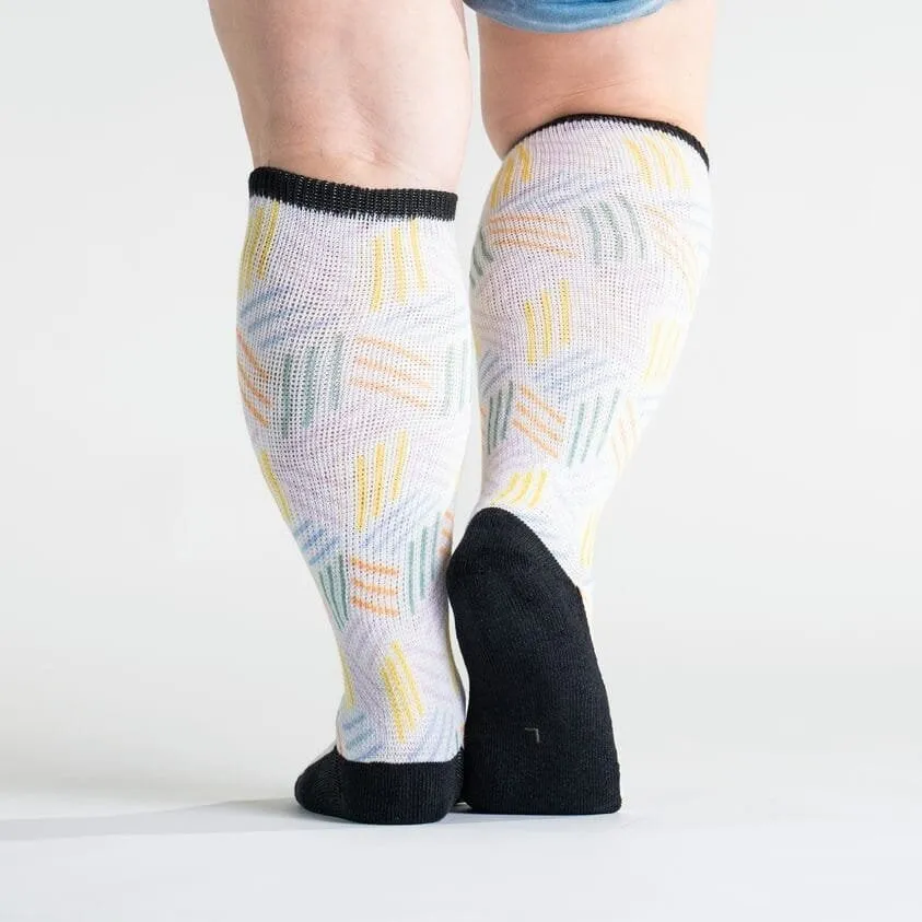 ZigZag Non-Binding Diabetic Socks
