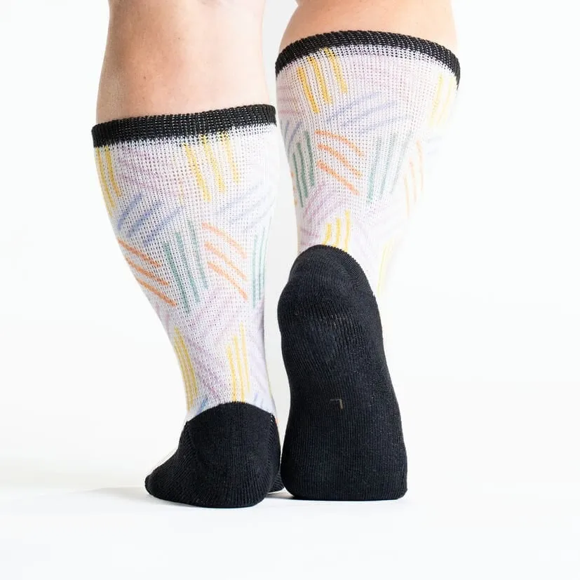 ZigZag Non-Binding Diabetic Socks