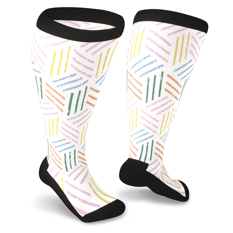 ZigZag Non-Binding Diabetic Socks