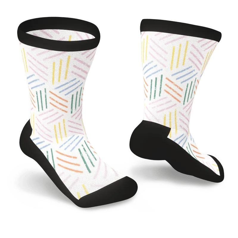ZigZag Non-Binding Diabetic Socks